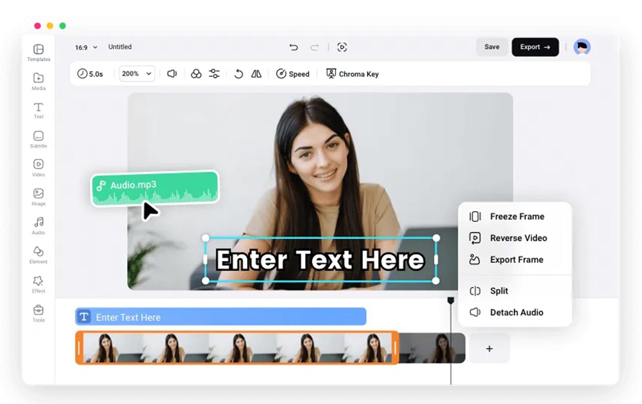 videoeditorbanner flexclip