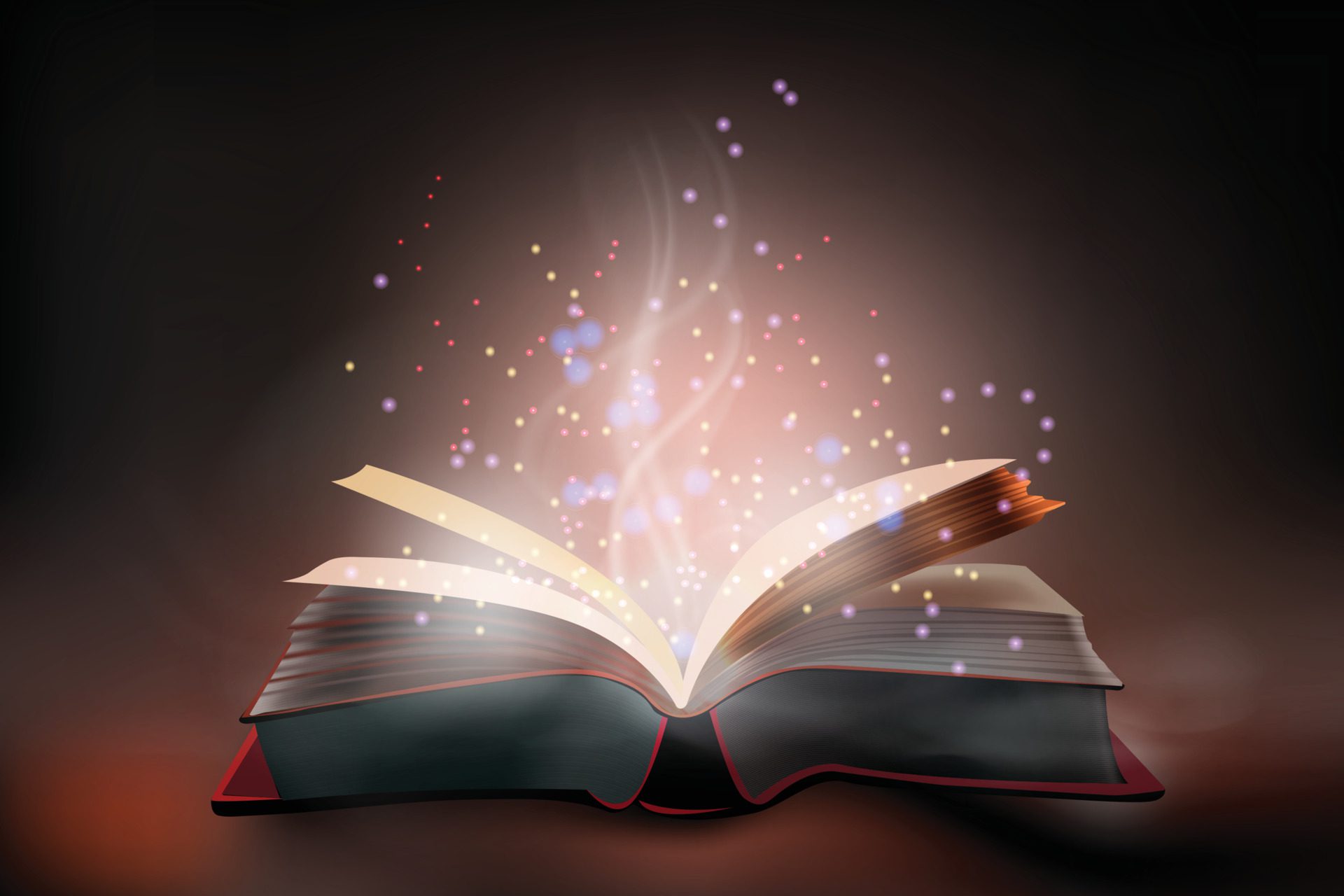 vecteezy ancient magic book open mystical medieval 21594175
